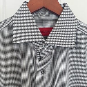 Isaia Cotton Dress Shirt Size 15.5 39 (Pristine Condition)